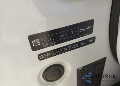 2018 Land Rover Range Rover Velar P250 Se R-Dynamic from USA, damaged, VIN SALYL2RX8JA726408